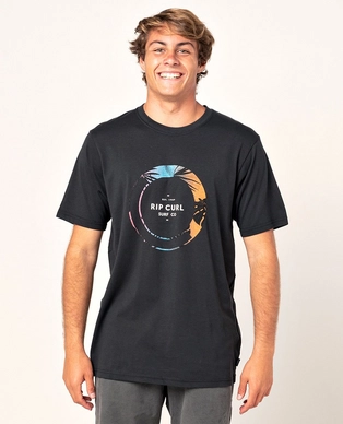 T-Shirt Rip Curl Men Filter Tee SS Tee Black