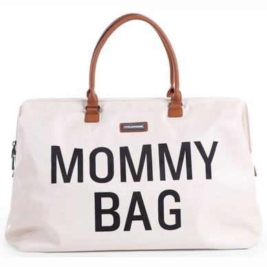 Verzorgingstas Childhome Mommy Bag Big Ecru Zwart