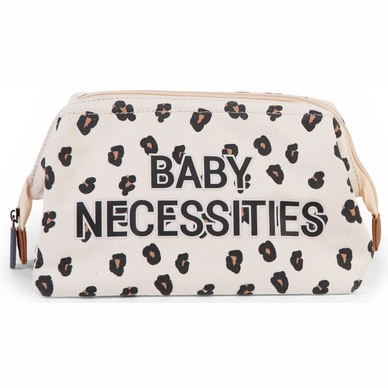 Trousse de Toilette Childhome Baby Necessities Canvas Leopard