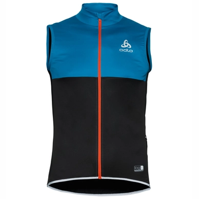 Vest Odlo Mistral Logic Men Mykonos Blue Black