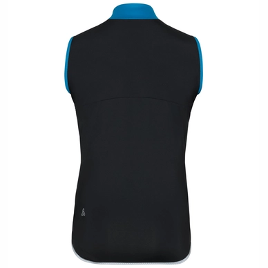 Vest Odlo Mistral Logic Men Mykonos Blue Black