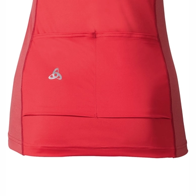 Fietsshirt Odlo Womens Singlet Sella Bittersweet Melange