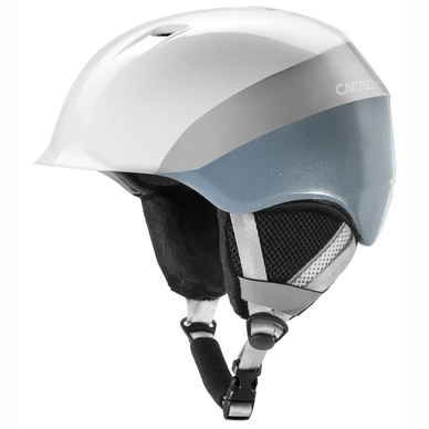 Ski Helmet Carrera Women C-Lady White Glitter Silver