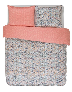 Taies d'oreiller Essenza Canoa Multi Satin de Coton (50 x 75 cm)