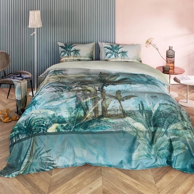 Bettwäsche Beddinghouse Canopy Blue Green Baumwolle