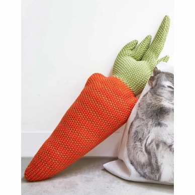 Sierkussen Covers & Co Carrot Orange (38 x 38 cm)