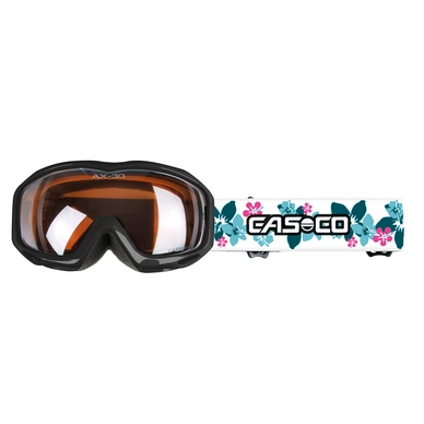 Ski Goggles Casco AX-30 PC Black-Hibiscus