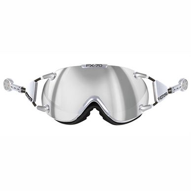 Ski Goggles Casco FX 70 Carbonic Chrome Silver (Medium)