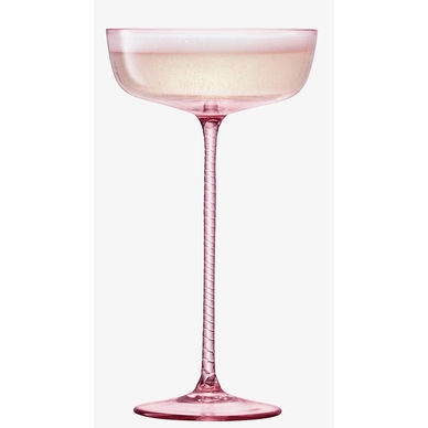 Champagneglas L.S.A. Champagne Roze 190 ml (2-Delig)