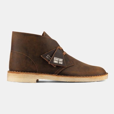 Chaussures à Lacets Clarks Originals Desert Boot Men Beeswax Leather