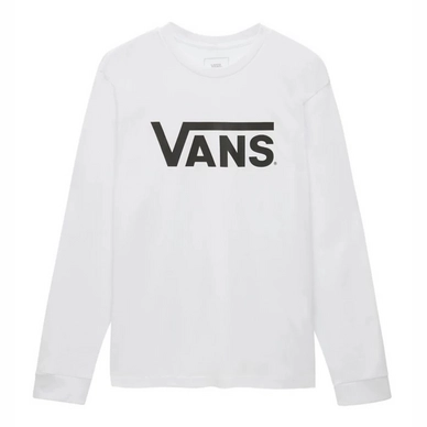 T-Shirt Vans Boys Classic LS White Black