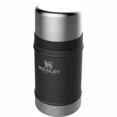 Food Jar Stanley Classic Vacuum Matte Black 0,7L