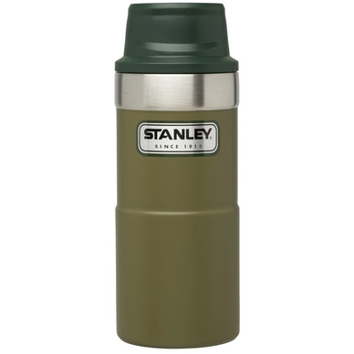 Thermosbeker Stanley Classic 1-Hand Vacuum Mug 2.0 Olive Drab 0.35L