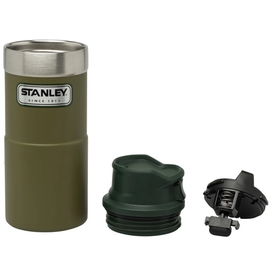 Reisbeker Stanley Classic 1-Hand Vacuum Mug 2.0 Olive Drab 0.35L