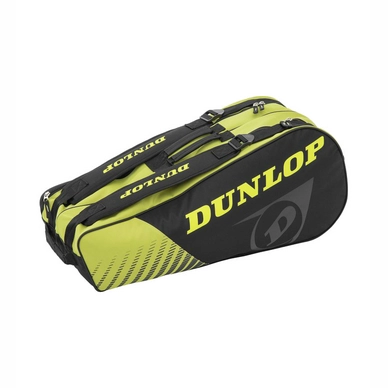 Tennistasche Dunlop SX Club 6 Racket Black Yellow