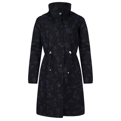 Raincoat Happy Rainy Days Coat Beryl Blossom Black Midnight