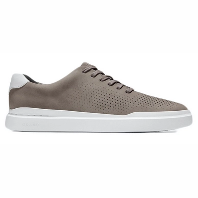Cole Haan Grandpro Rally Laser Cut Ironstone Optic White Herren