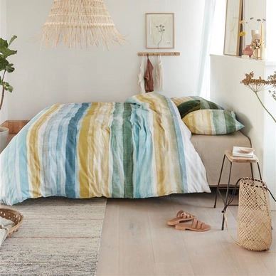 Bettwäsche Beddinghouse Colour Palette Blue Green Baumwolle