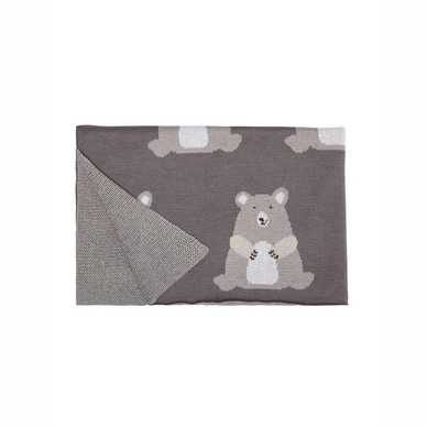 Plaid Covers & Co Counting Stars Knitted Grey