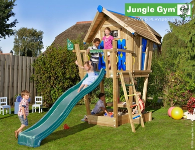 Module Jungle Gym Crazy Playhouse Platform CXL Donkergroen