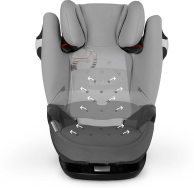 Autostoel Cybex Pallas M-Fix Lavastone Black