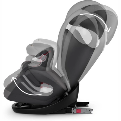 Autostoel Cybex Pallas M-Fix Lavastone Black