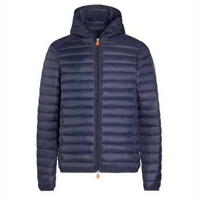 Doudoune Save The Duck Men D3065M GIGA6 Hooded Blue Black