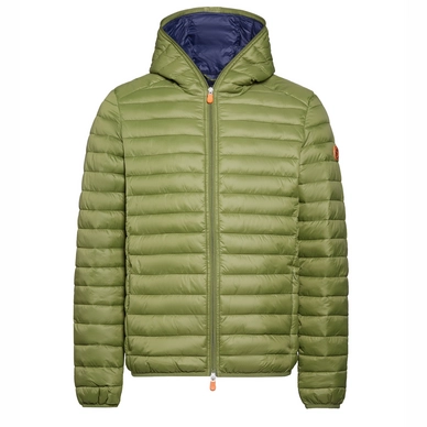 Jacket Save The Duck Men D3065M GIGA6 Hooded Mud Green