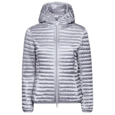 Veste Save The Duck Women D3362W IRIS6 Hooded Silver
