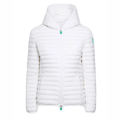 Veste Save The Duck Women D3362W RECY6 Hooded Off White