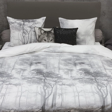 Dekbedovertrek Refined Dagwood Grey Flanel