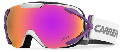 Skibril Carrera Women Dahlia Sph White Glitter Purple / Pink Multilayer