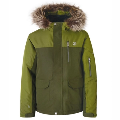 Ski Jas Dare2B Boys Furtive Jacket Mantis Green Racing Green