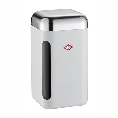 Canister Wesco Square White