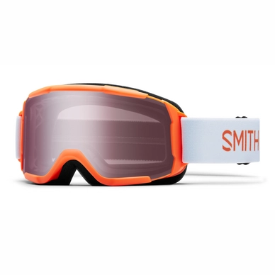 Smith Daredevil Junior Neon Orange Burger Frame Ignitor Mirror Skibril