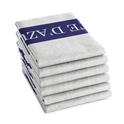Theedoek DDDDD Coast Navy (set van 6)