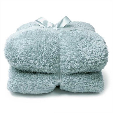 Plaid Unique Living Teddy Cloud Blue