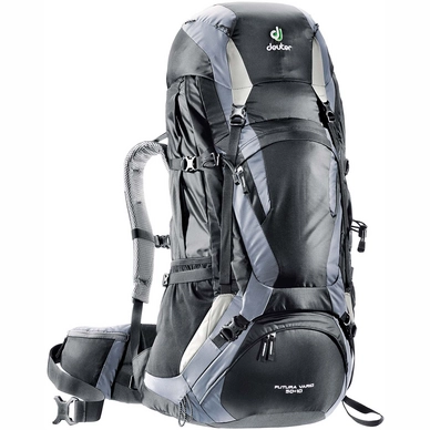 Backpack Deuter Futura Vario 50 + 10 Schwarz Titan