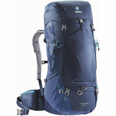 Backpack Deuter Futura Vario 50 + 10 Midnight Steel Blau