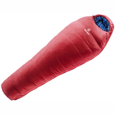 Sleeping Bag Deuter Orbit -5 L Cranberry Steel (Right Zip)