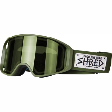 Masque de Ski Shred Simplify Martial CBL + Bonus Military Green CBL Green