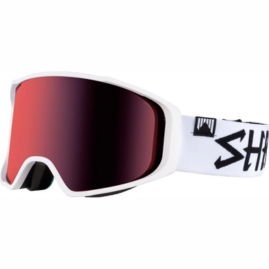 Masque de ski Shred Simplify Whiteout CBL Blast + Bonus White Blanc