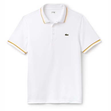 Polo Shirt Lacoste Classic Fit White Buttercup