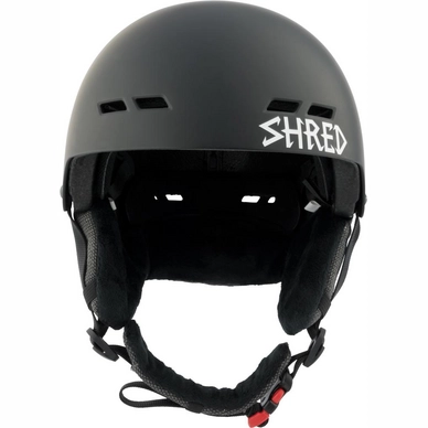 Skihelm Shred Bumper NoShock Blackout AF