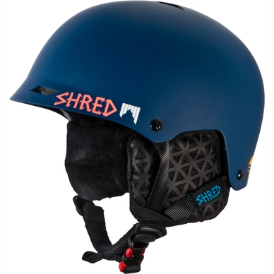 Casque de Ski Shred Half Brain D-Lux Grab Navy