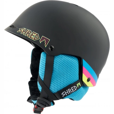 Skihelm Shred Half Brain Shrasta Black