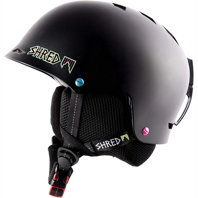 Skihelm Shred Half Brain Shrasta Black 2018
