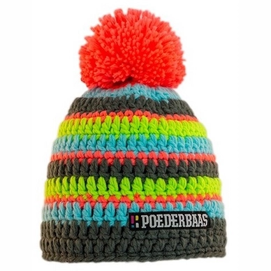 Mütze Poederbaas Short Colourful Yellow Pink Blue