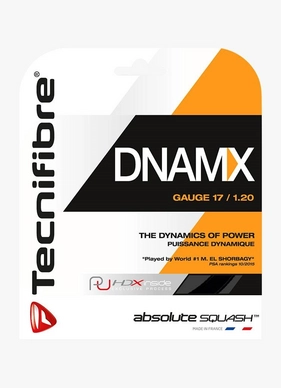 Squashsnaar Tecnifibre DNAMX Jauge Black (1.20mm/10m)