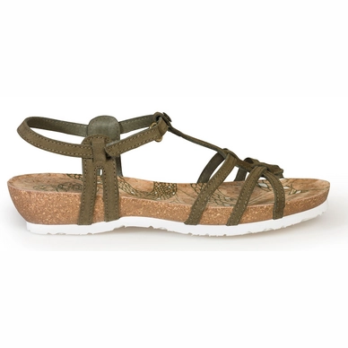 Sandale Panama Jack Dori B41 Velour Trufa Truffle Damen